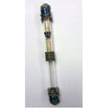 Enamel On Pewter Wedding Glass Mezuzah