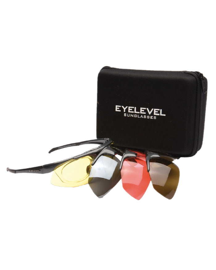 Eyelevel Interactive Shooting Glasses Set On White Background