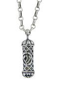 Filigree Mezuzah Pendant