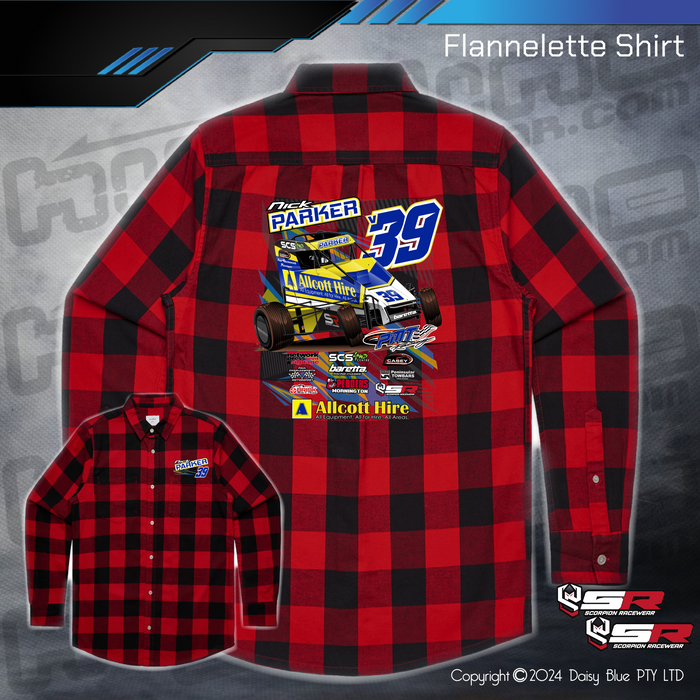 Flannelette Shirt - Nick Parker