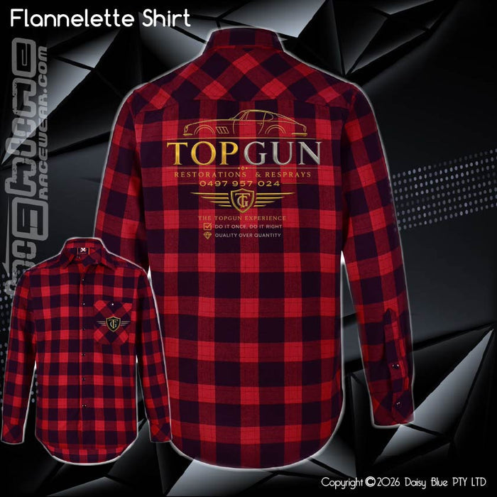 Flannelette Shirt - Top-Gun Restorations