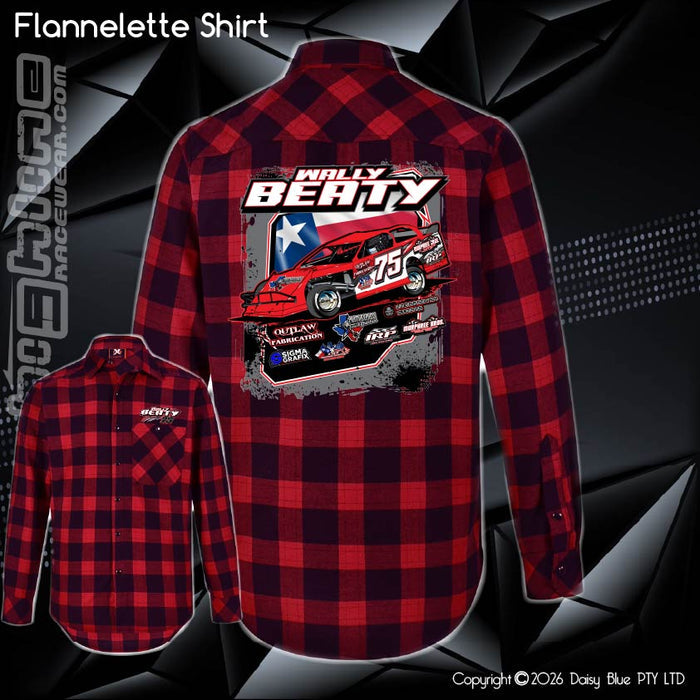 Flannelette Shirt - Wally Beaty