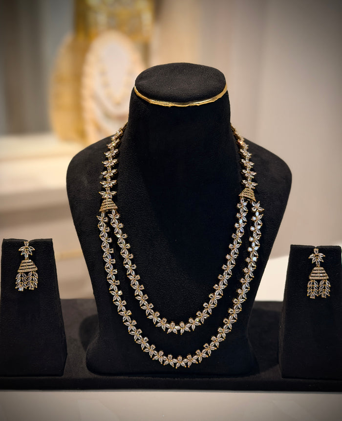 Floral Links Necklace Set