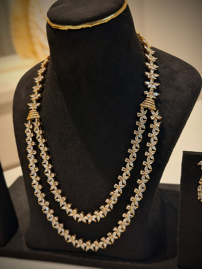Floral Links Necklace Set