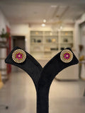 Floral Mandala 4‑in‑1 Stud Earrings Set