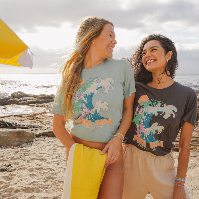 Flower Power Crew Tee