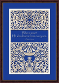 Framed Art - Who Is Wise?