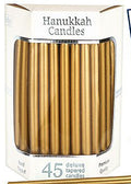 Gold Chanukah Candles