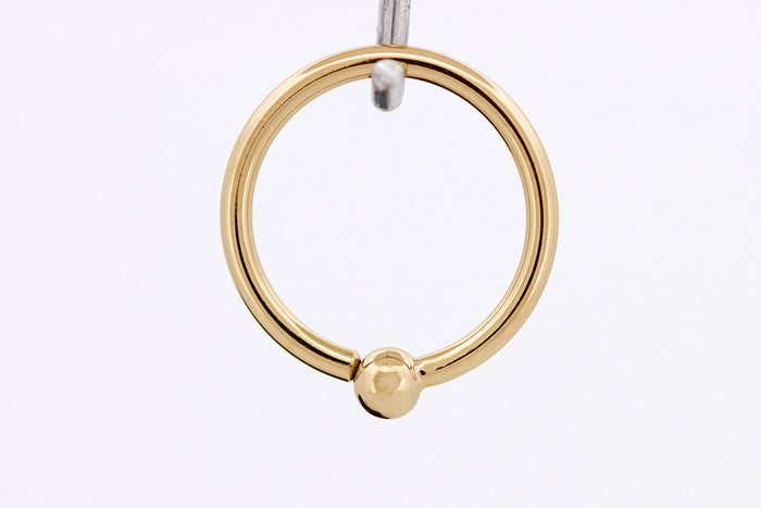 Gold Fixed Bead Rings