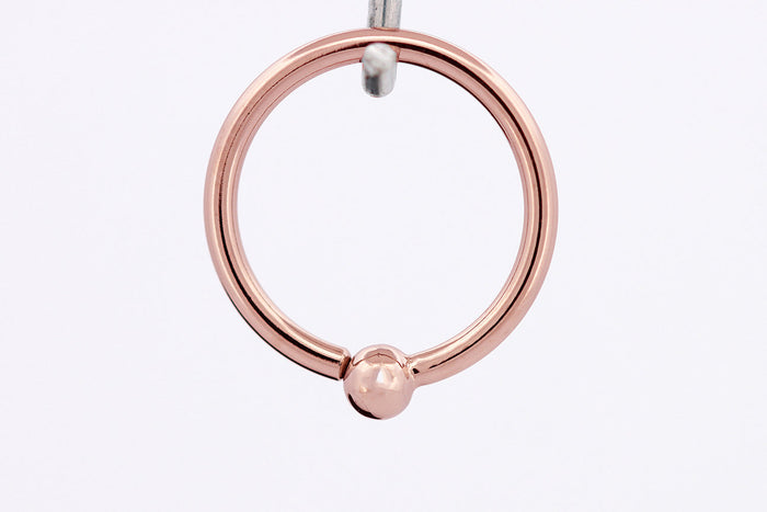 Gold Fixed Bead Rings
