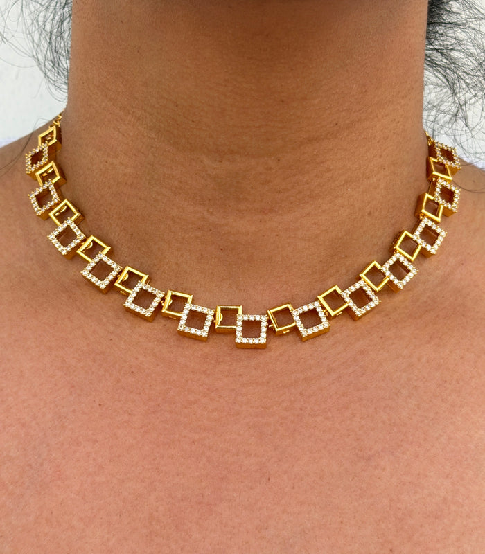 Gold necklace