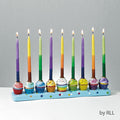 Hand-painted Cupcakes Menorah