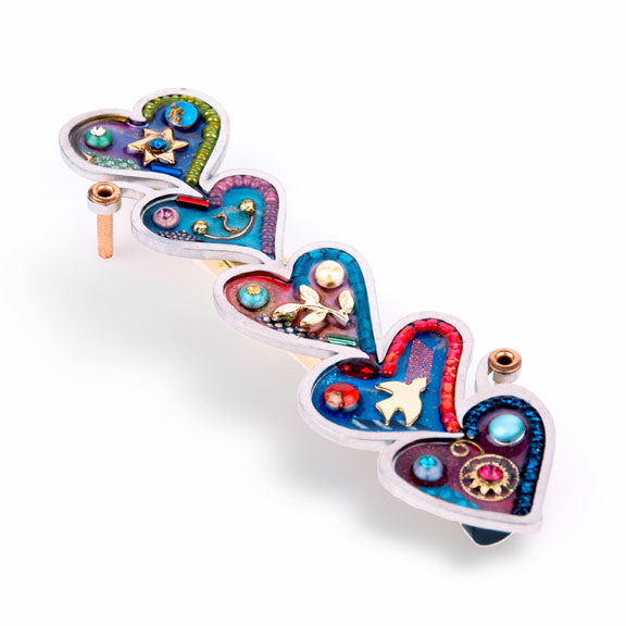 Hearts Mezuzah