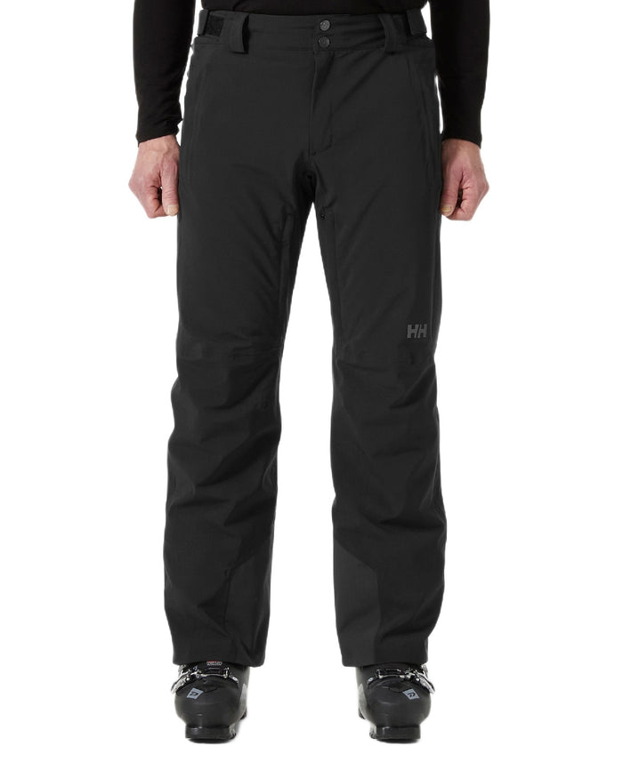 Black Coloured Helly Hansen Rapid Pants on white background #colour_black