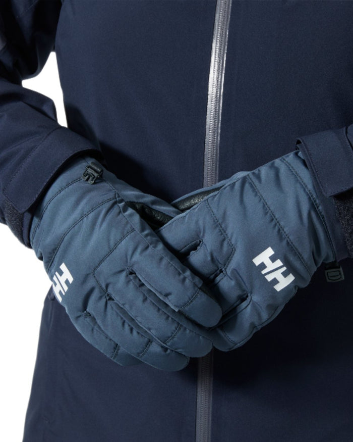 Alpine Frost Coloured Helly Hansen Womens Swift Helly Tech Gloves on white background #colour_alpine-frost