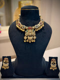 Heritage Crescent Drop Choker Set
