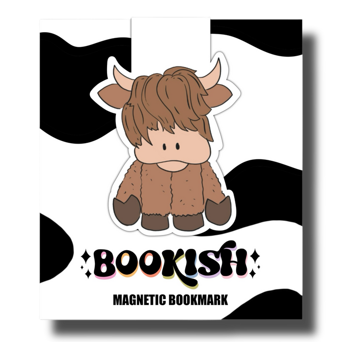 Highland Cow | Magnetic Bookmark