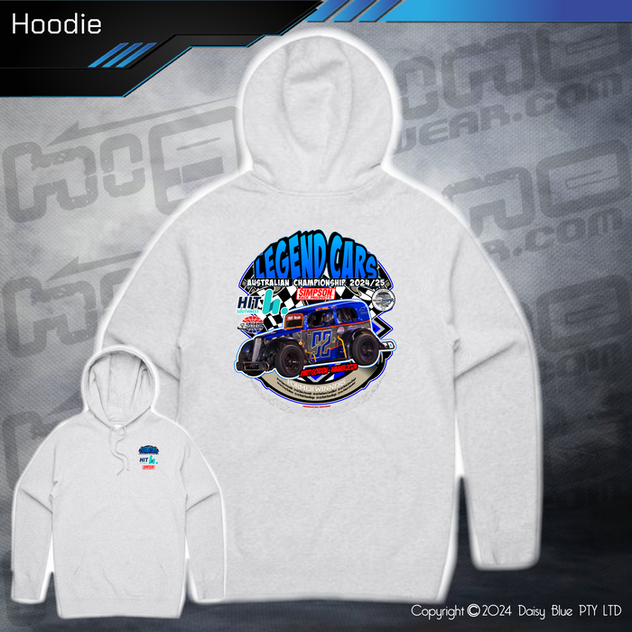 Hoodie - Legend Cars 2025