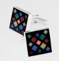 Inlaid Mosaic Cufflinks