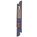 Inlaid Wood+Checkerboard Mezuzah