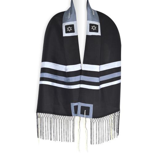 IsraSilk 3-piece Tallit Set