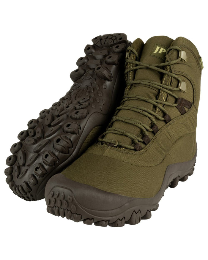 Brown Coloured Jack Pyke Tundra Boots on White Background
#colour_brown