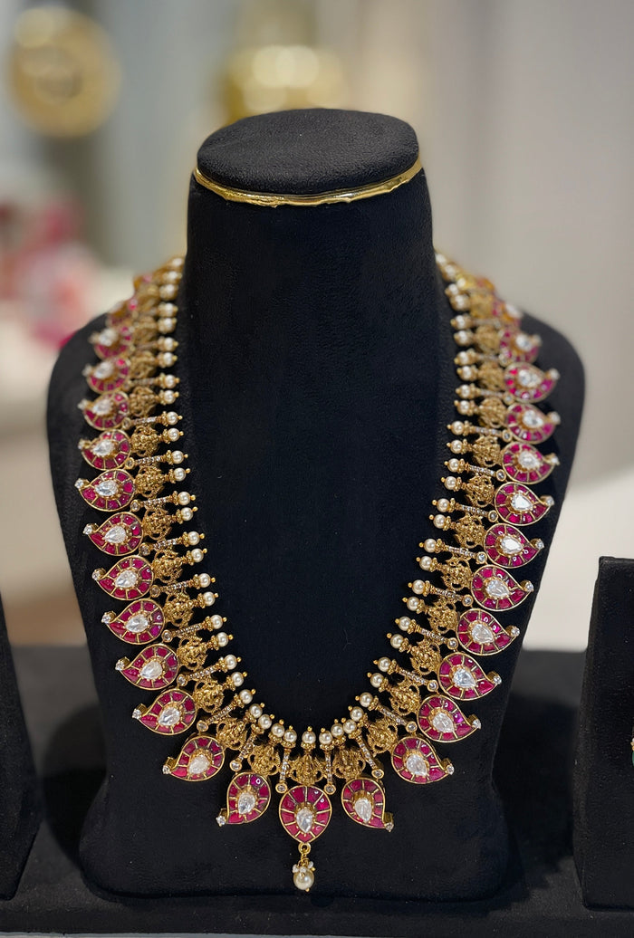 Jadau Mango Long Necklace