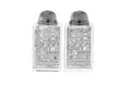 Jerusalem Crystal Salt and Pepper Shakers
