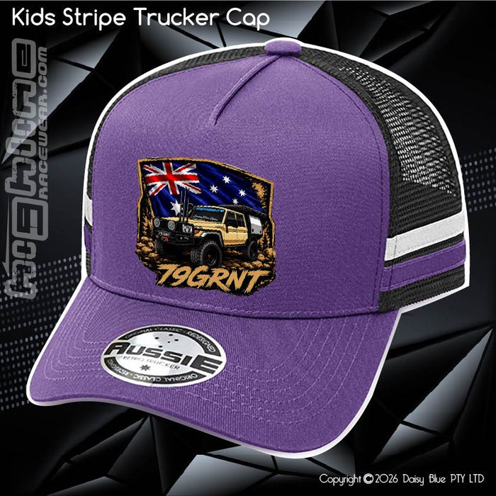 KIDS Stripe Trucker - 79 GRNT