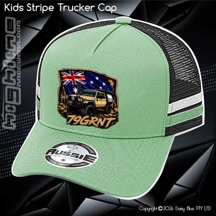 KIDS Stripe Trucker - 79 GRNT