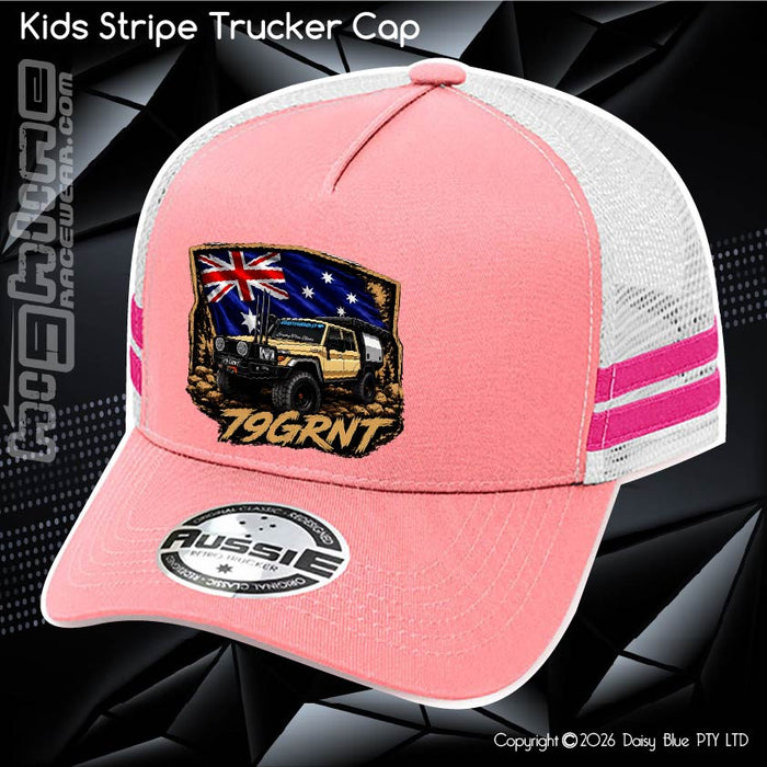 KIDS Stripe Trucker - 79 GRNT