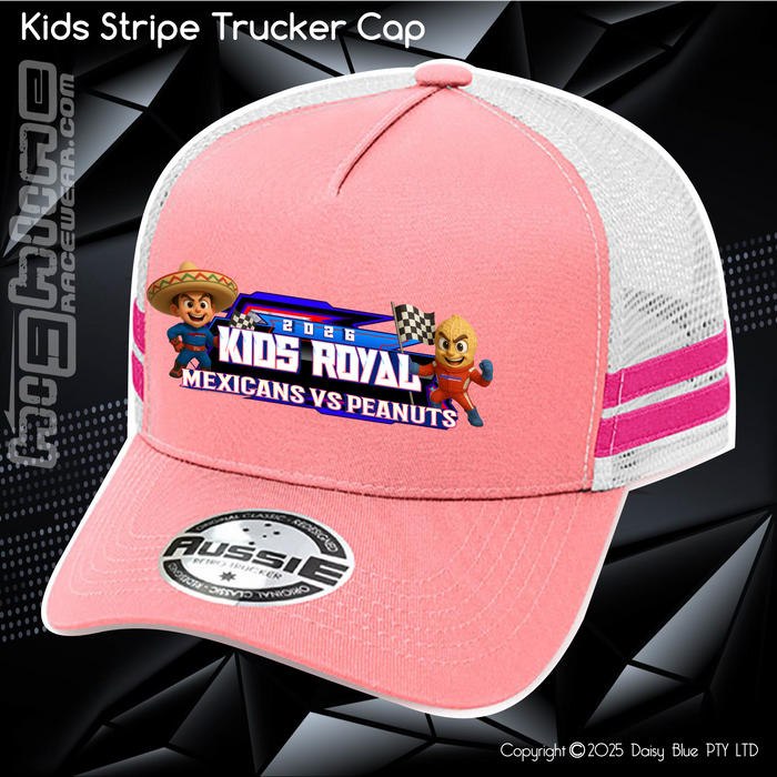 KIDS Stripe Trucker - JQMV Kids Royal 2026