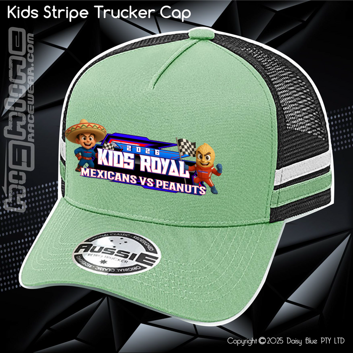 KIDS Stripe Trucker - JQMV Kids Royal 2026