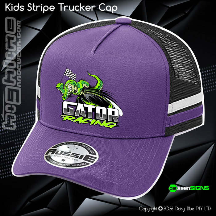 KIDS Stripe Trucker - Nate 'GATOR' Roycroft