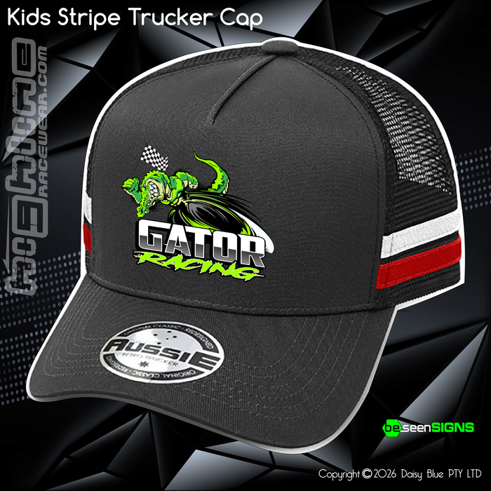 KIDS Stripe Trucker - Nate 'GATOR' Roycroft
