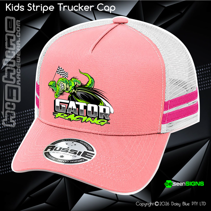 KIDS Stripe Trucker - Nate 'GATOR' Roycroft