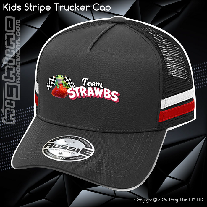 KIDS Stripe Trucker - Strawbs
