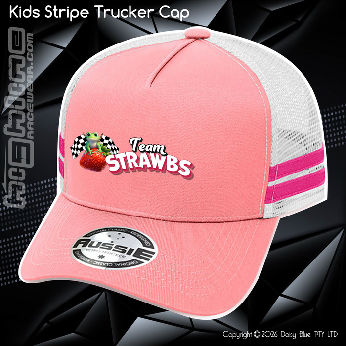 KIDS Stripe Trucker - Strawbs