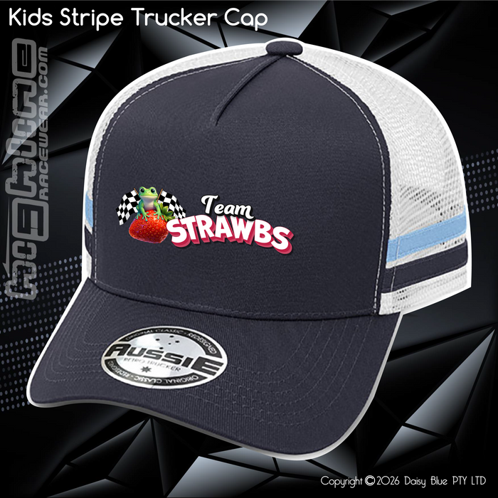 KIDS Stripe Trucker - Strawbs