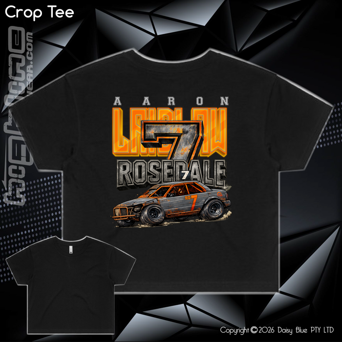 Ladies Crop Tee - Aaron Laidlaw