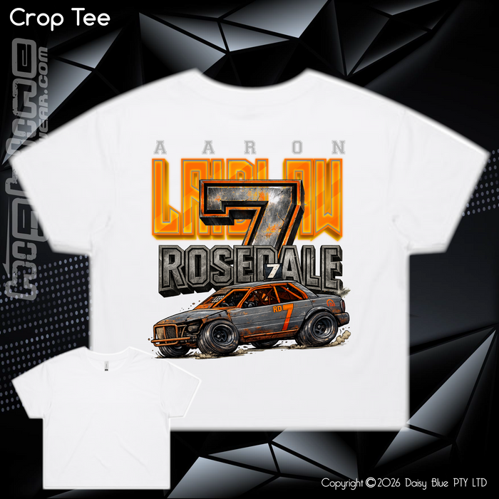 Ladies Crop Tee - Aaron Laidlaw