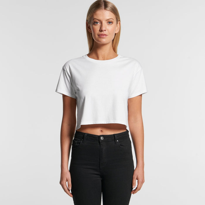 Ladies Crop Tee - JQMV Kids Royal 2026