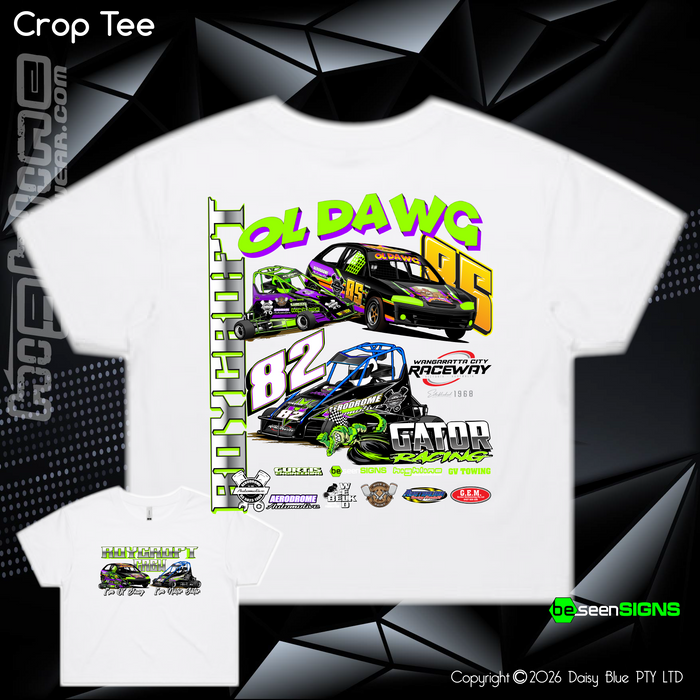 Ladies Crop Tee - Roycroft Brothers