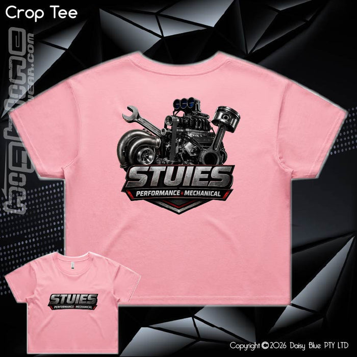 Ladies Crop Tee - Stuies