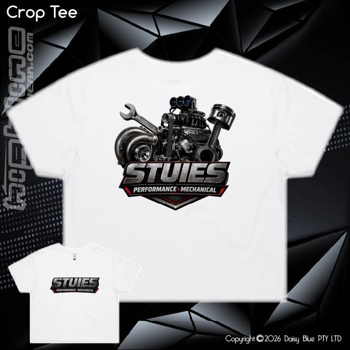 Ladies Crop Tee - Stuies