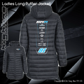 Ladies Long Puffer Jacket - Bayley Wilson