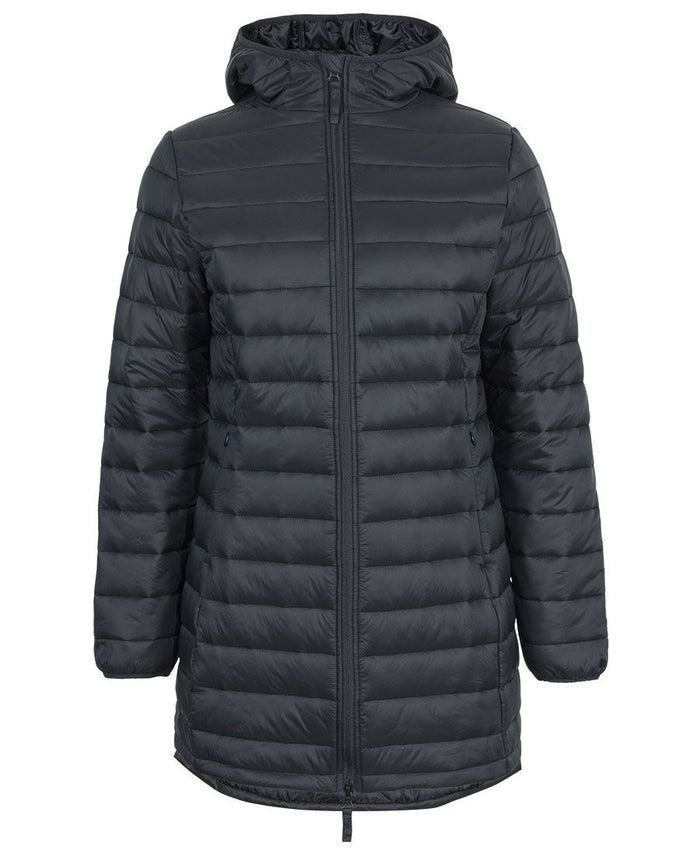 Ladies Long Puffer Jacket - Stuies