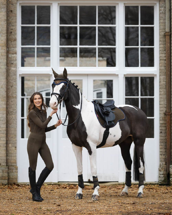Alpine Coloured LeMieux Base Layer On A Stable Background #colour_alpine