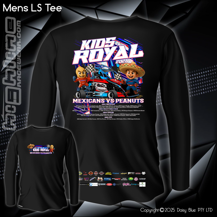 Long Sleeve Tee - JQMV Kids Royal 2026