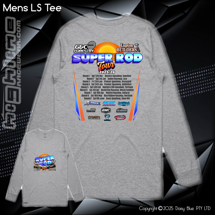 Long Sleeve Tee - Super Rod Tour 2025